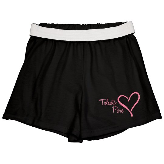 Black Cheer Shorts