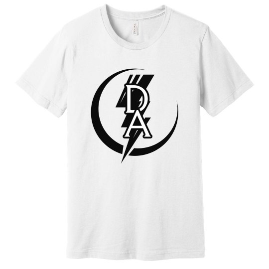 “Black DA Logo” on Unisex Tee