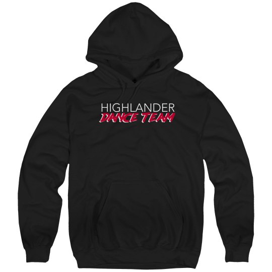 Black Hanes Unisex Hoodie