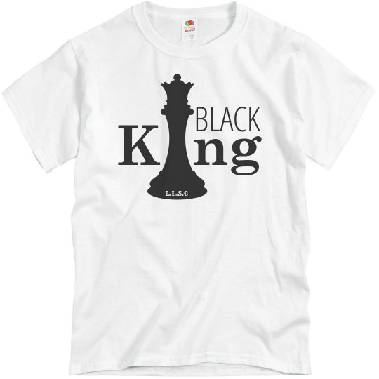 Black King Tee - White Black King Tee - White