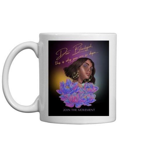 Black Luxe: Empowering Black Beauty Coffee Mug Black Luxe: Empowering Black Beauty Coffee Mug