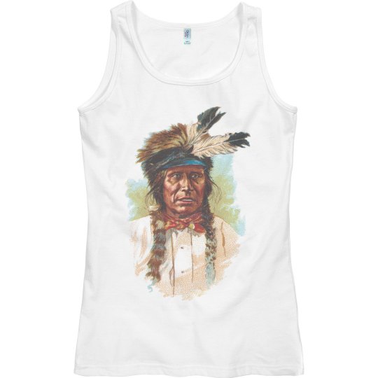 Blackfoot Sioux Chief: Red Thunder Tank Top