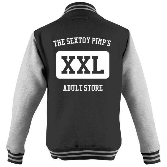 Black/Grey Varsity Jacket