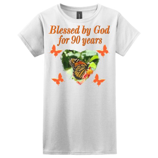 BLESSED BY GOD 90TH BUUTERFLY BLESSED BY GOD 90TH BUUTERFLY