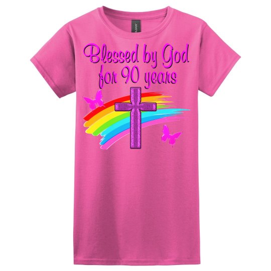 BLESSED BY GOD FOR 90 YEARS