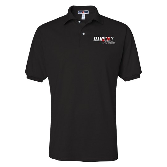 BLK POLO W/ LOGO *NEW* BLK POLO W/ LOGO *NEW*