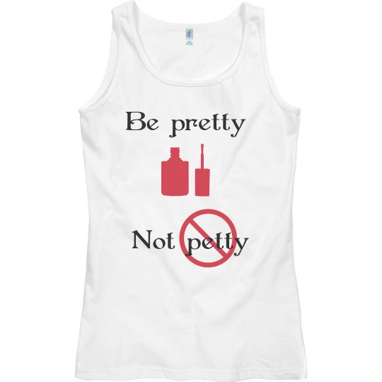 blk/red pretty tank blk/red pretty tank