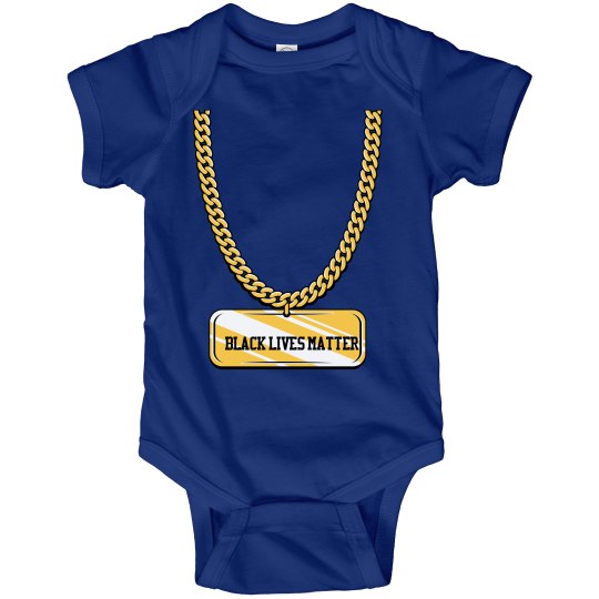 BLM Baby Chain Onesie BLM Baby Chain Onesie