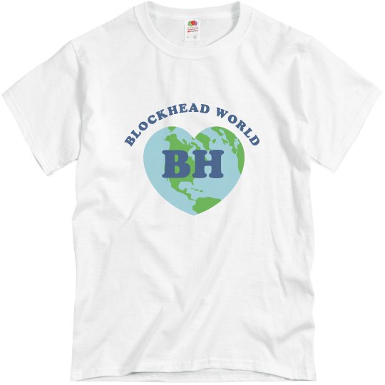 Blockhead World Tee