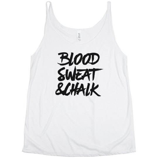 Blood, sweat and chalk