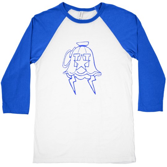 BLU MONIKER RAGLAN TEE