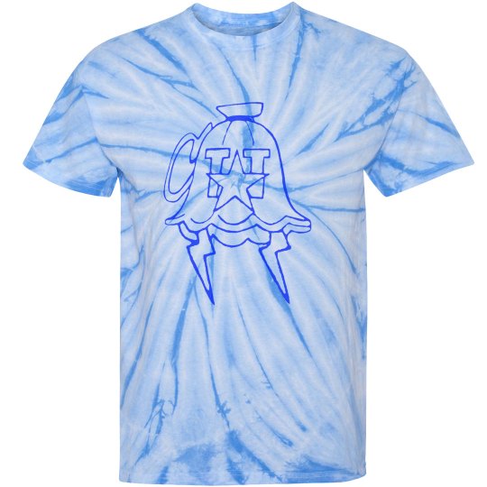 BLU MONIKER TIE DYE TEE BLU MONIKER TIE DYE TEE