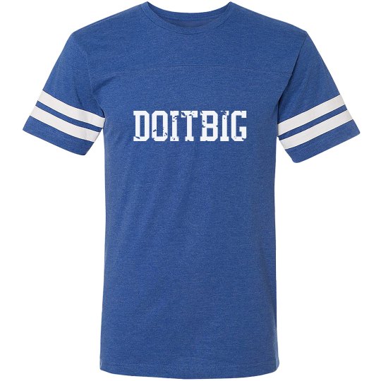 Blue and white stripe off top T-Shirt