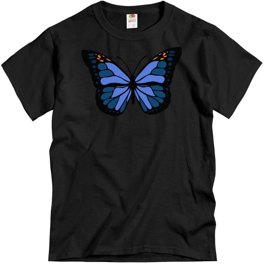 Blue Butterfly Elegant Blue Butterfly design! Amazing C