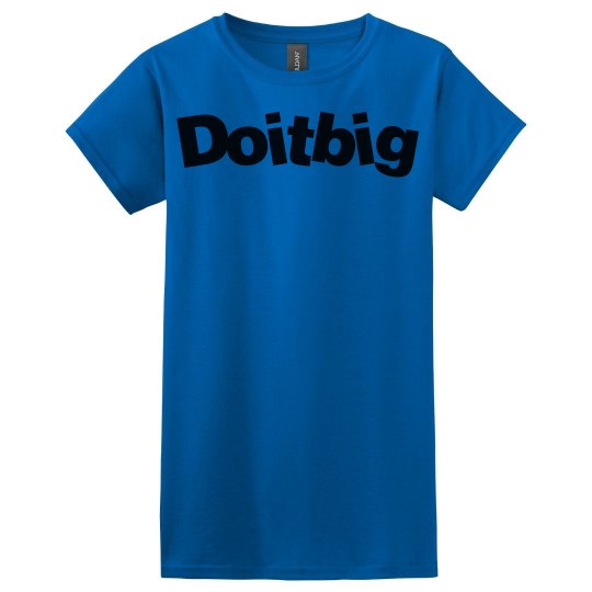 Blue custom 1.0 T-shirt/w