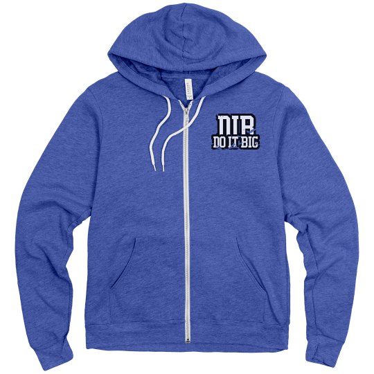 Blue designers hoodie 