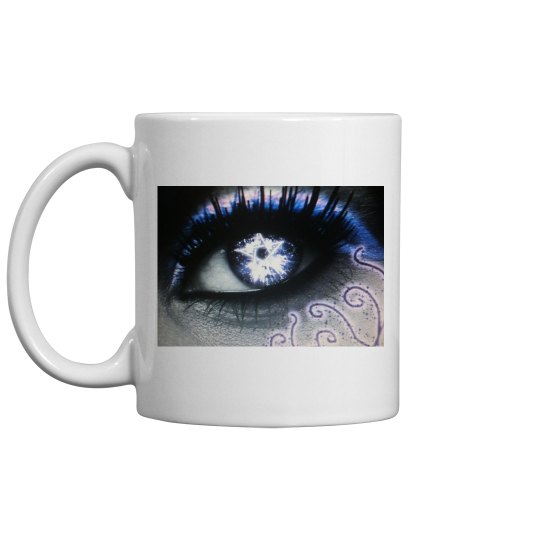 Blue Eye Coffee Cup