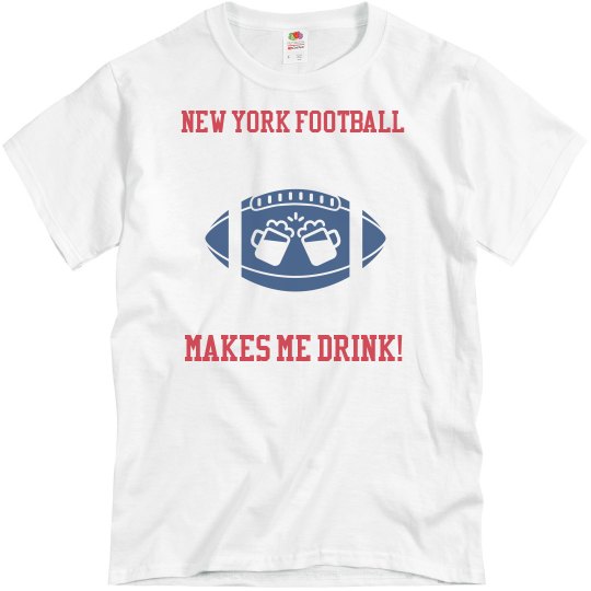 Blue New York Football Blue New York Football