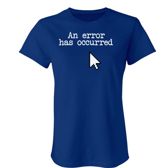 Blue Screen Error T-Shirt