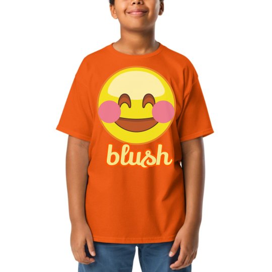 Blushing EMOJI COSTUME