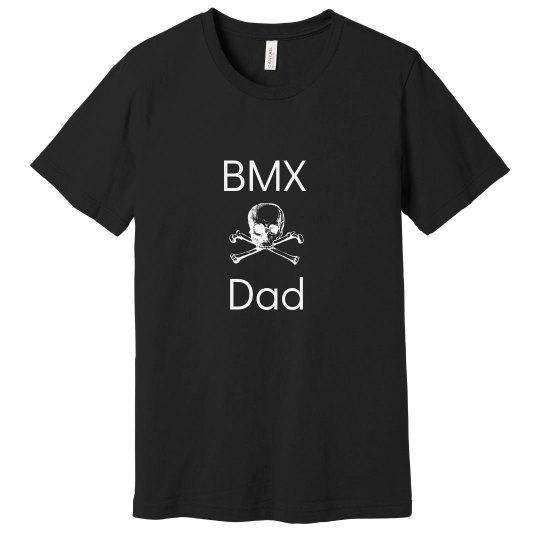 BMX Dad Skull Tshirt