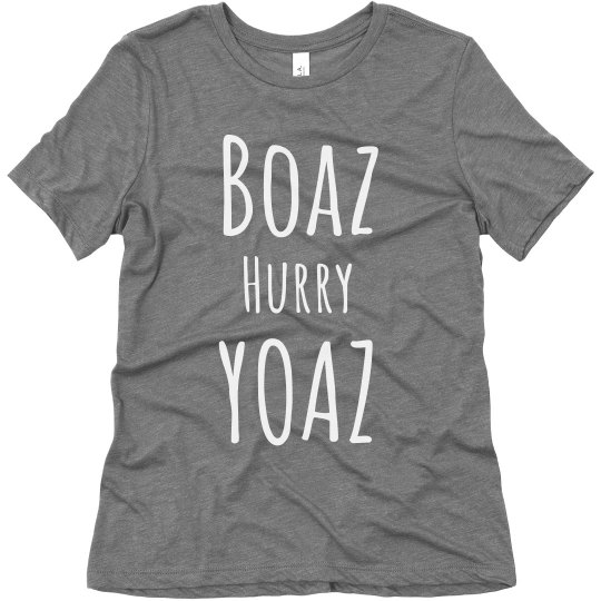 Boaz Hurry Yoaz 