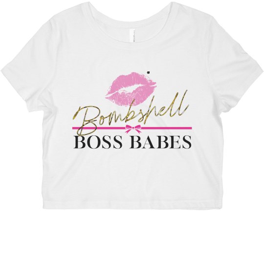 Bombshell Boss Babe Crop