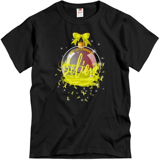 Bone Cancer Fighter Bone Cancer Awareness - Believe orn