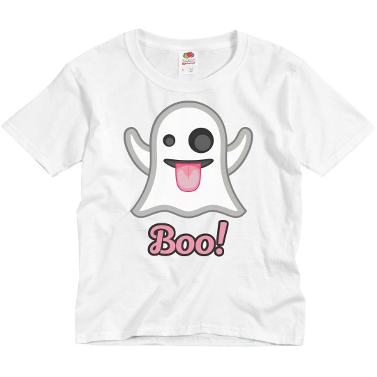 Boo! Emoji Ghost