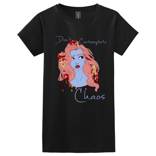Book Don't Contemplate Chaos tee Book Don't Contemplate Chaos tee