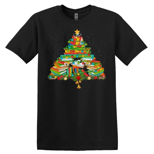 Book Lover Christmas Tree Book Lover Christmas Tree Boo Book Lover Christmas Tree Book Lover Christmas Tree Boo