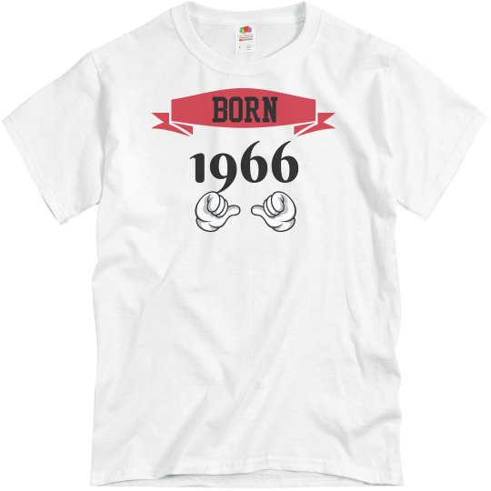 Born 1966 birthday shirt