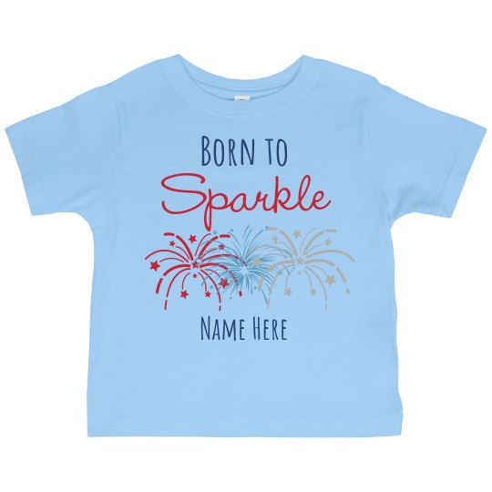 Baby Girl Born To Sparkle TshirtToddler Girl Born To Sparkle Tee Kid TshirtCute Girl ShirtsBaby TeeToddler TeeCute Shirts