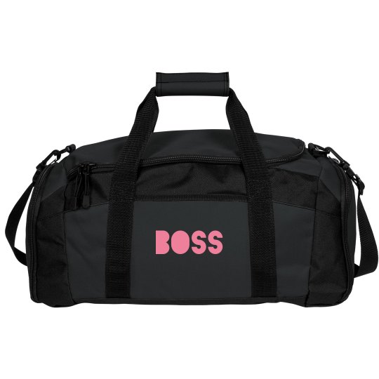 BOSS black duffel bag for her