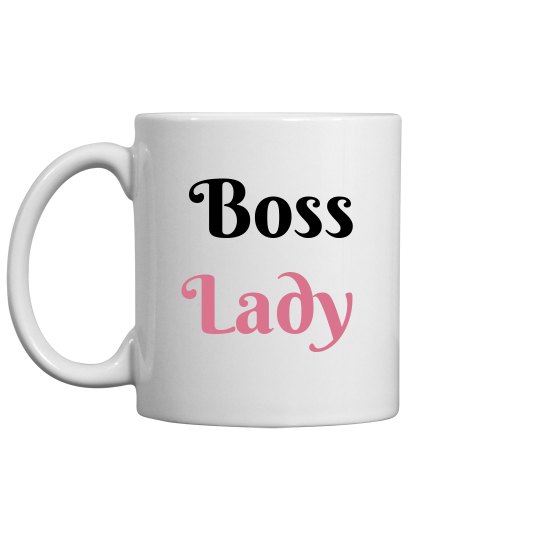 boss lady mug