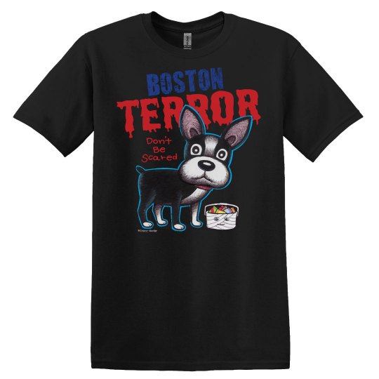 Boston Terrier Halloween Funny Boston Terror Halloween 