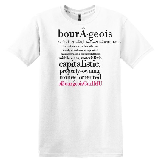 Bourgeois Gurl Make-Up 2019 Promo Tee Bourgeois Gurl Make-Up 2019 Promo Tee