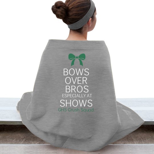 Bows No Bro Crush Blanket