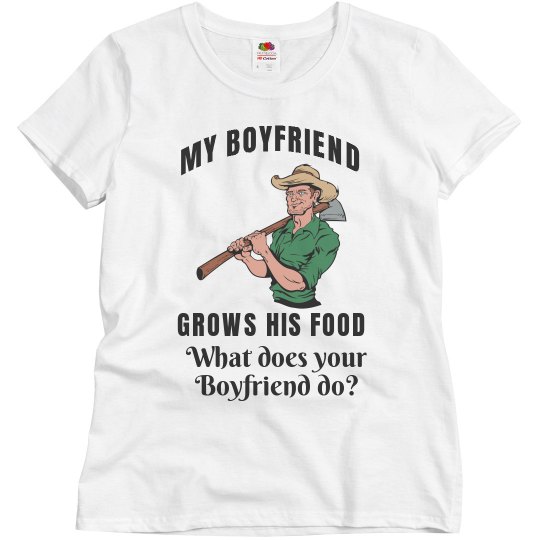 Boyfriend grows his food