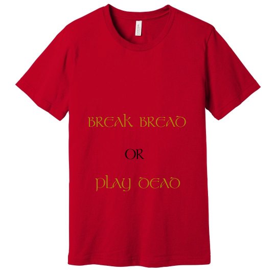 BREAK BREAD SHIRT RED