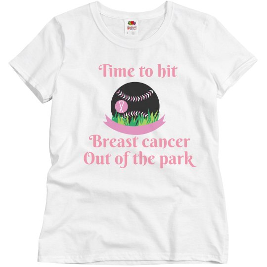 breast cancer baseball