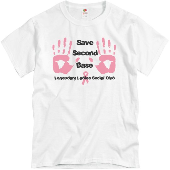 Breast Cancer Second Base Gray