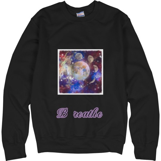Breathe Galaxy Crewneck