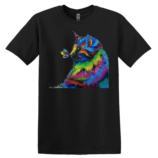 Bright Cat And Butterfly Bright cat and butterfly Bright Cat And Butterfly Bright cat and butterfly