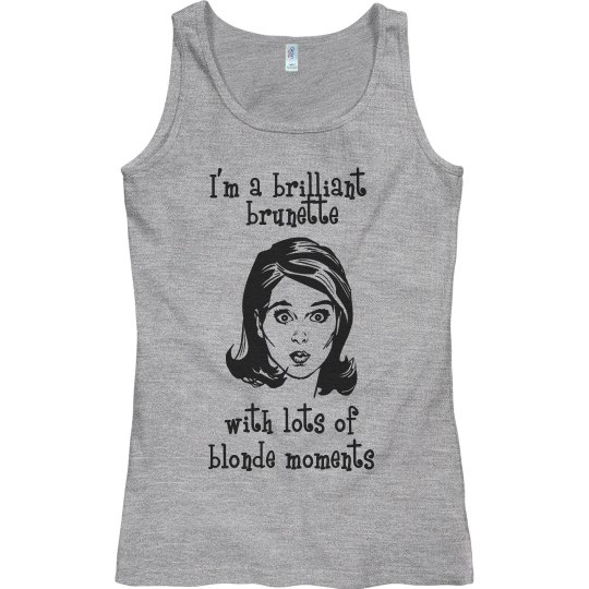 brilliant brunette