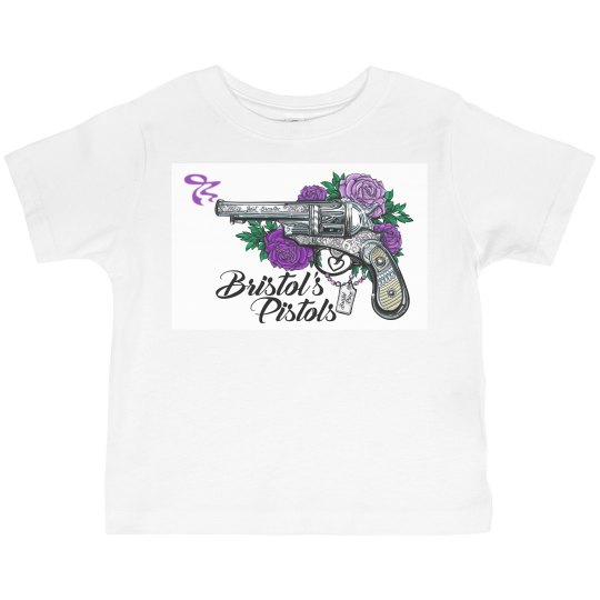 Bristol's Pistols, Toddler - White