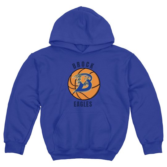 Brock Basketball Hoodie Youth