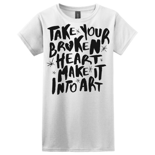Broken Heart Art Tee