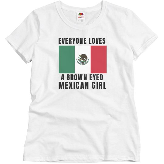 Brown eyed mexician gitl
