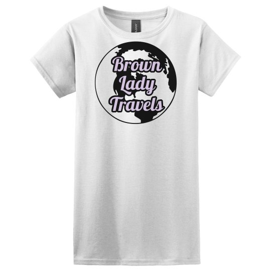 Brown Lady relaxed fit tee